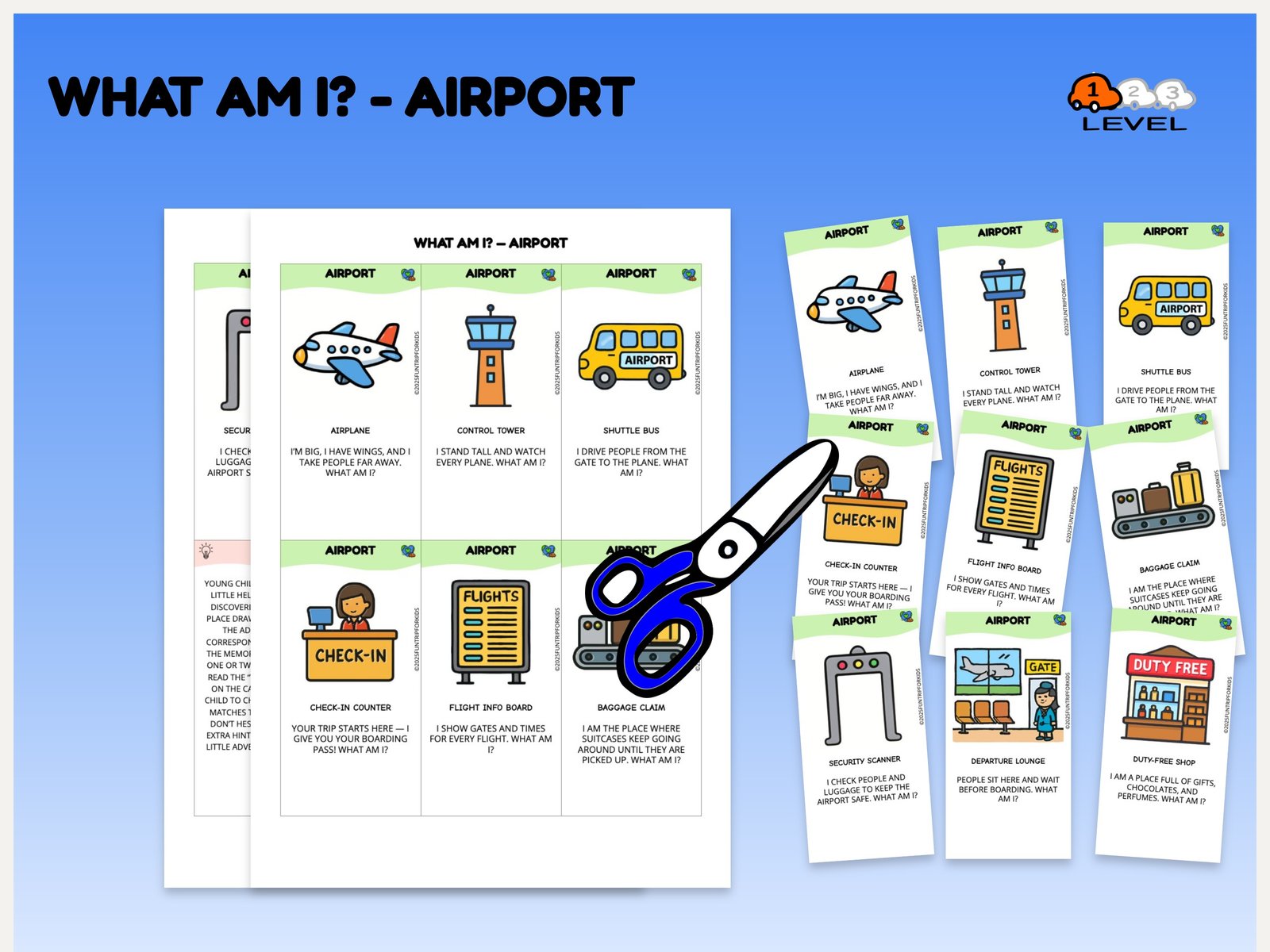 What am I? — airport (EN) level 1
