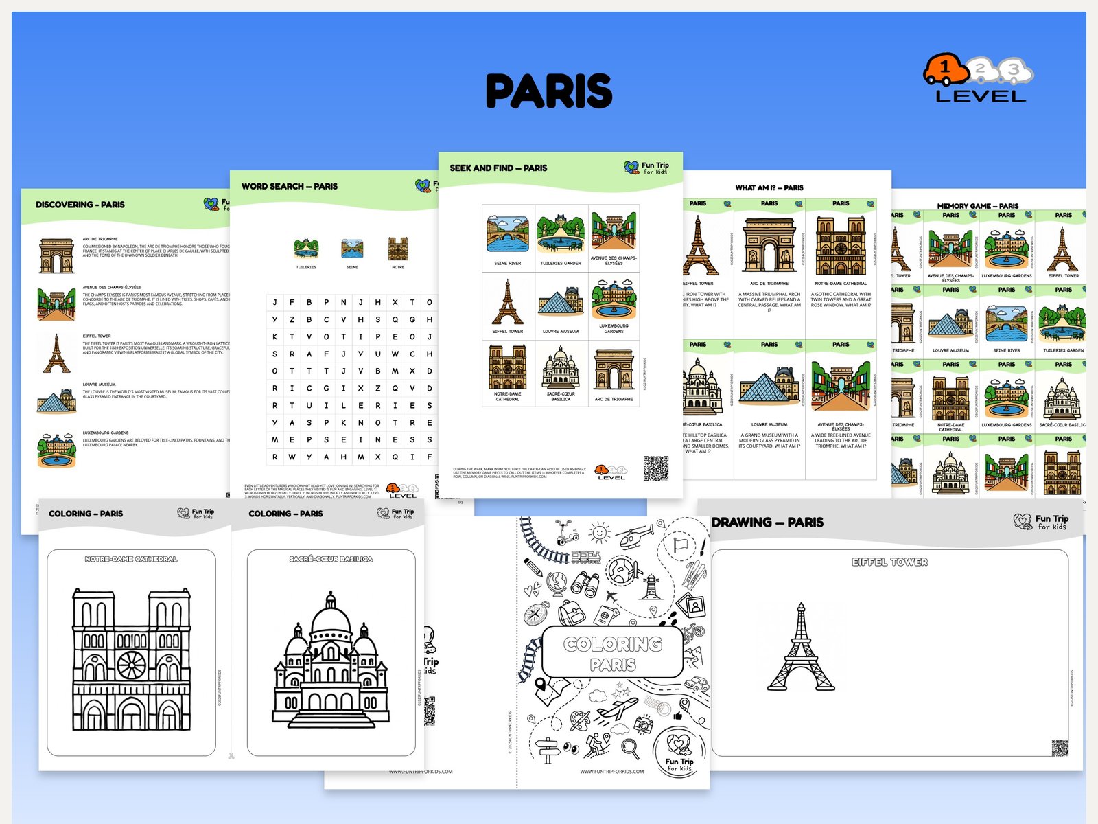 combo — paris (EN) level 1