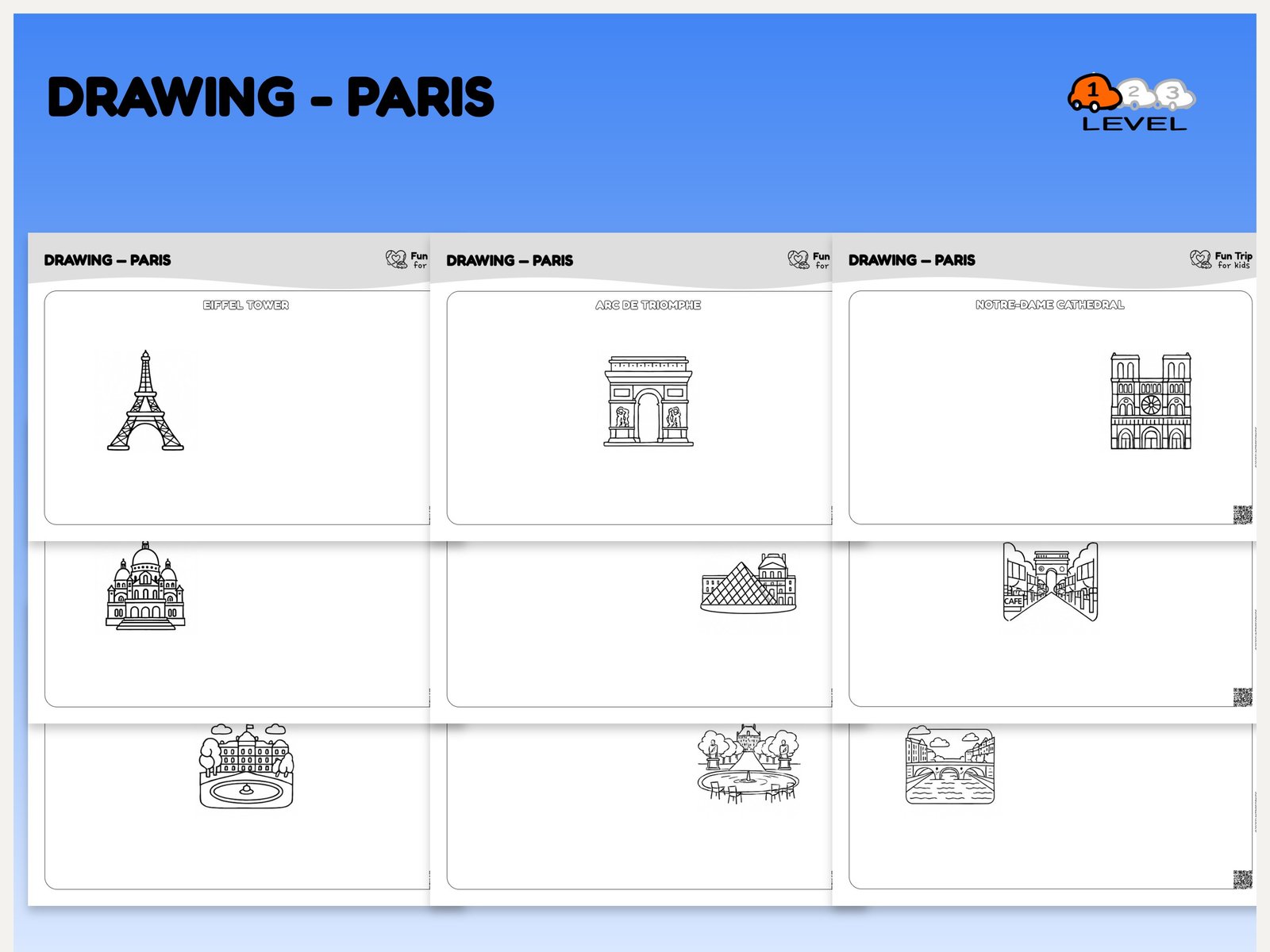 Drawing — paris (EN) level 1