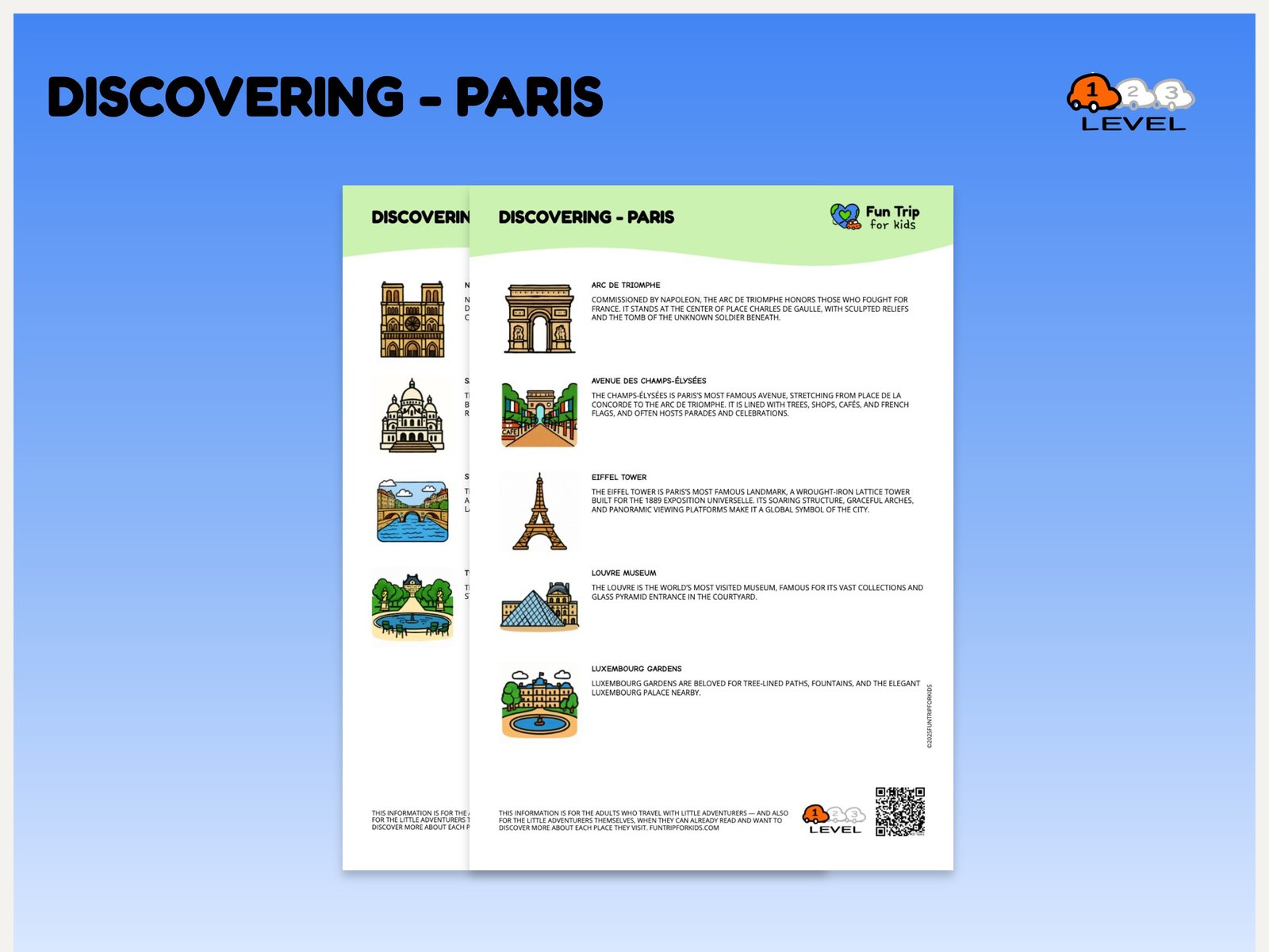 Discovering — paris (EN) level 1