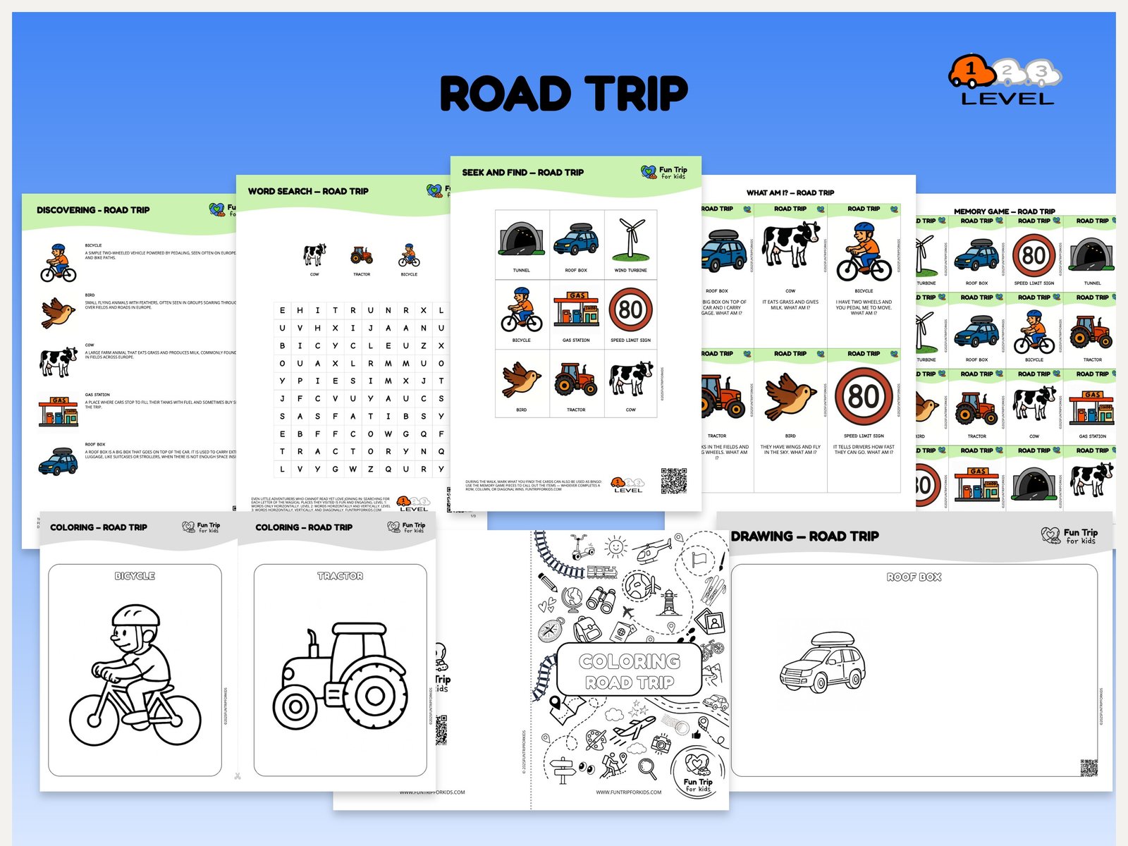 combo — road (EN) level 1