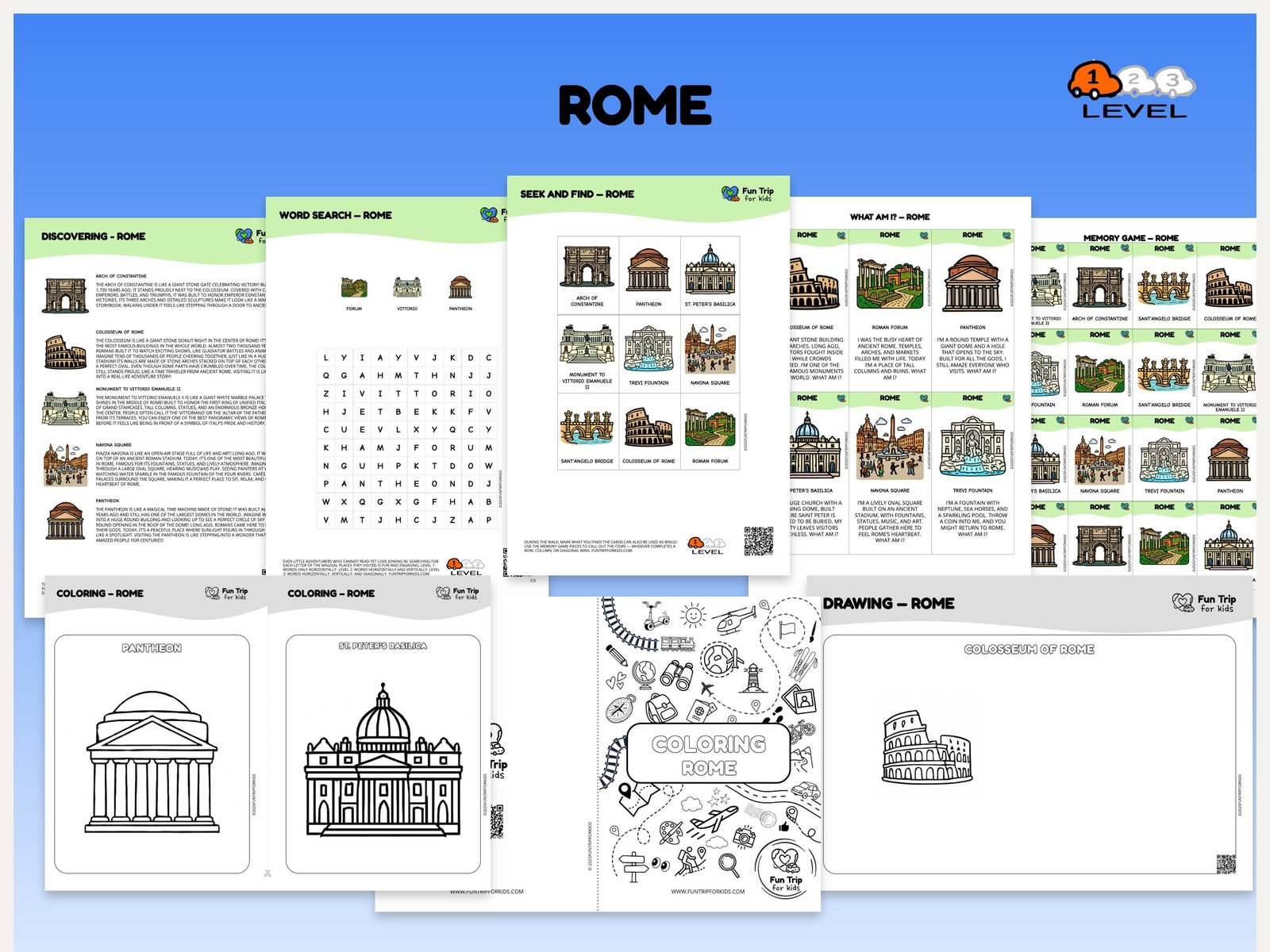 combo — roma (EN) level 1