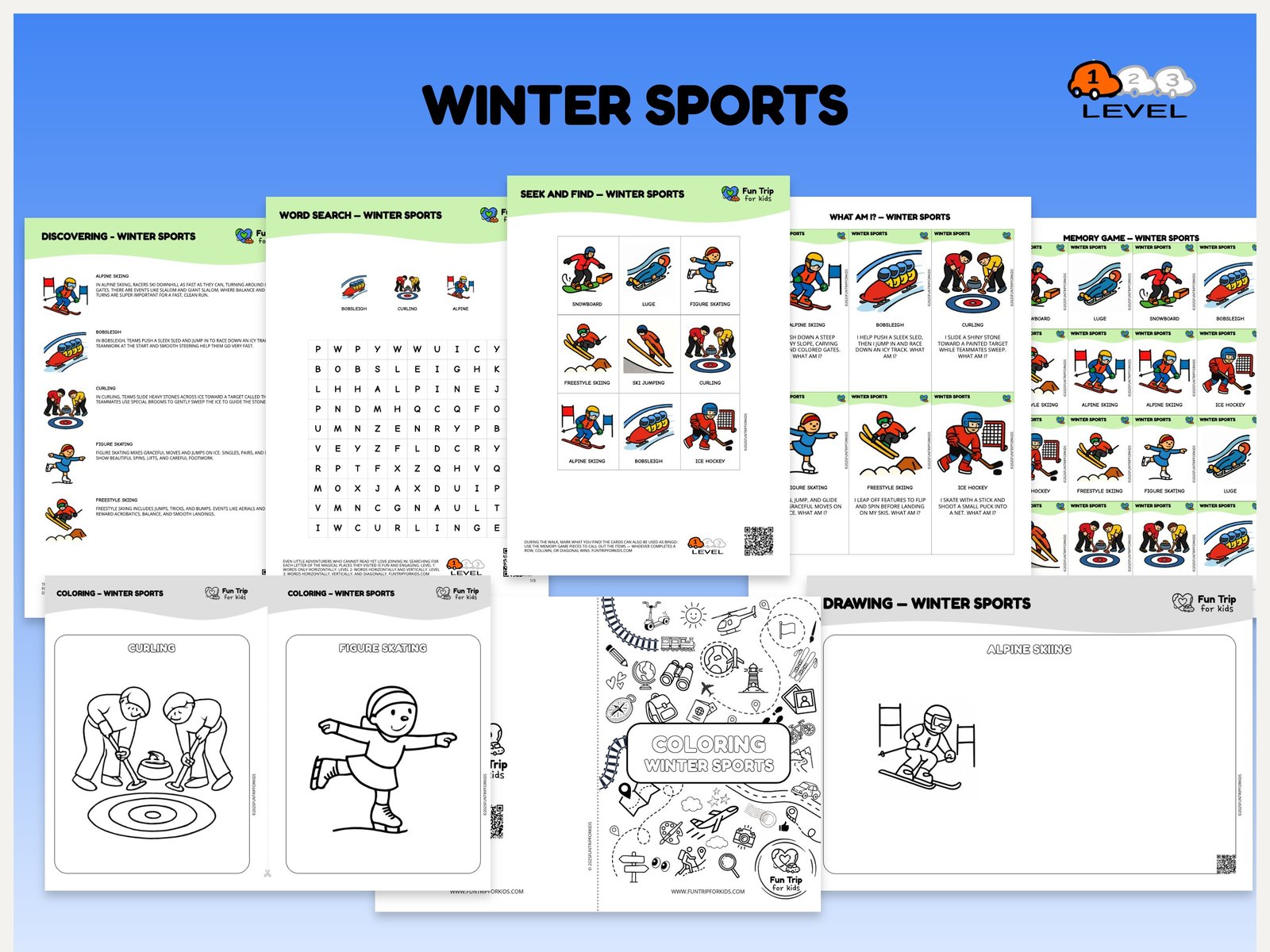 combo — winter (EN) level 1